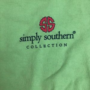 Simply Southern Lime Green T-Shirt with Design